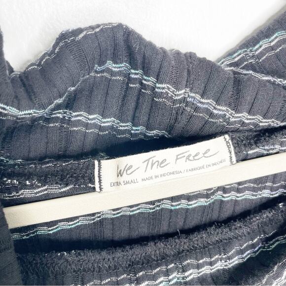 FREE PEOPLE We The Free Snowbunny Off The Shoulder Top Size XS - Picture 4 of 7